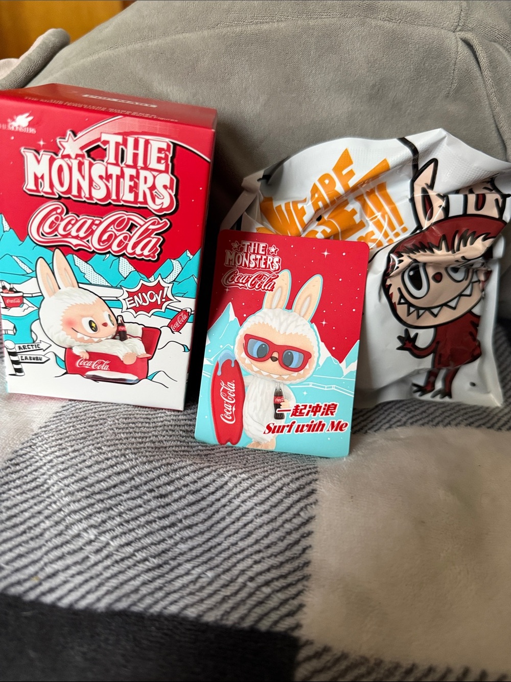 Authentic Pop Mart Coca-Cola The Monsters series figure